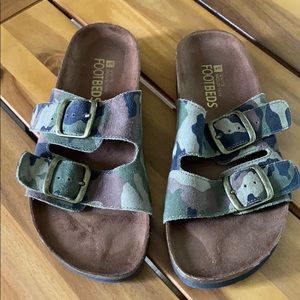 Camo Sandals